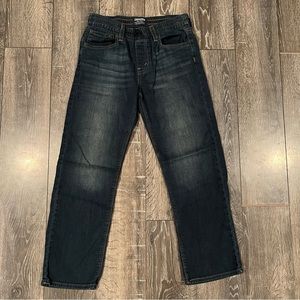 Levi's Denizen Boy's Size 14 Regular Blue Denim Straight-Leg Pull-On Jean